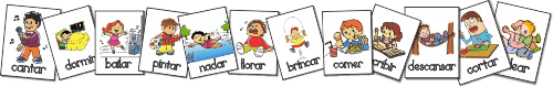 Lotería de Verbos en Español