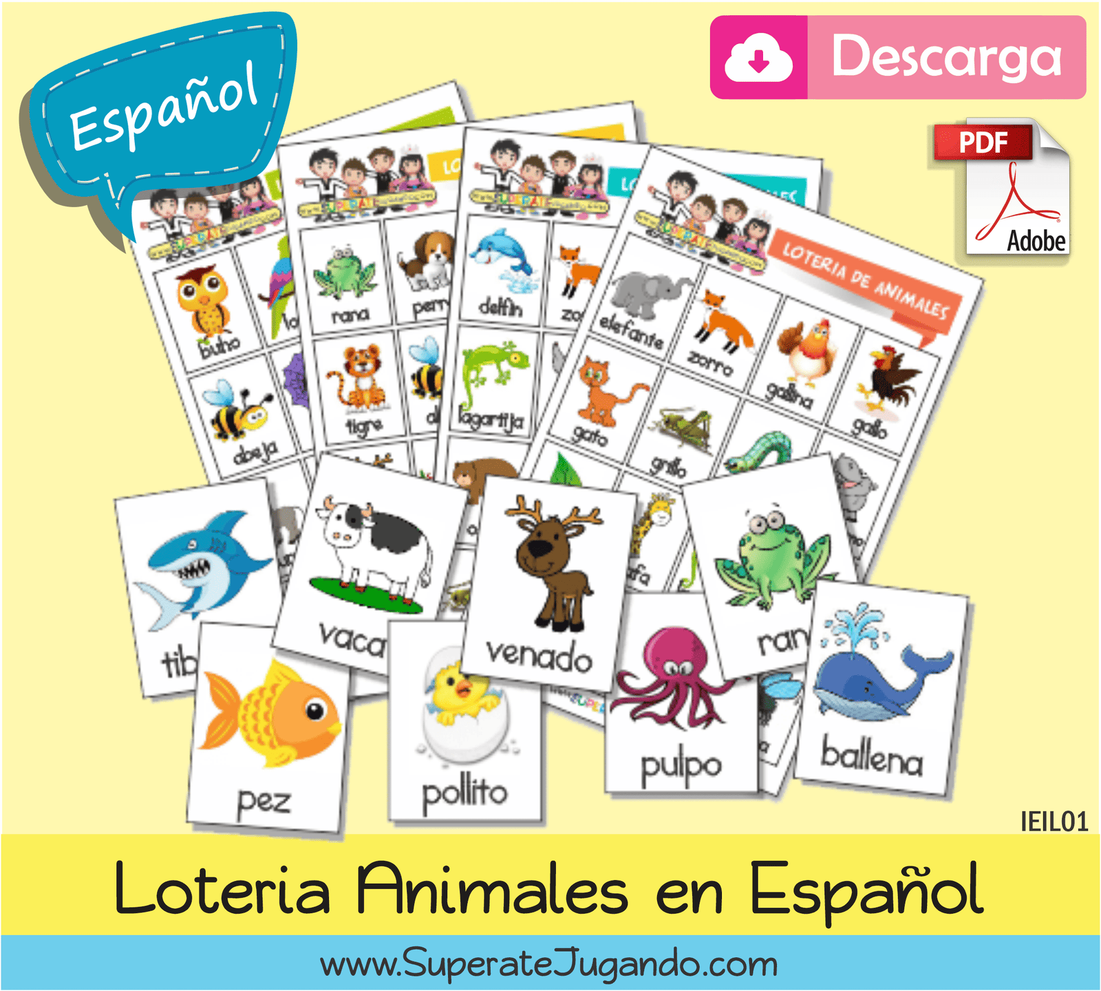 Audio de Animales en Español — Aprende Jugando