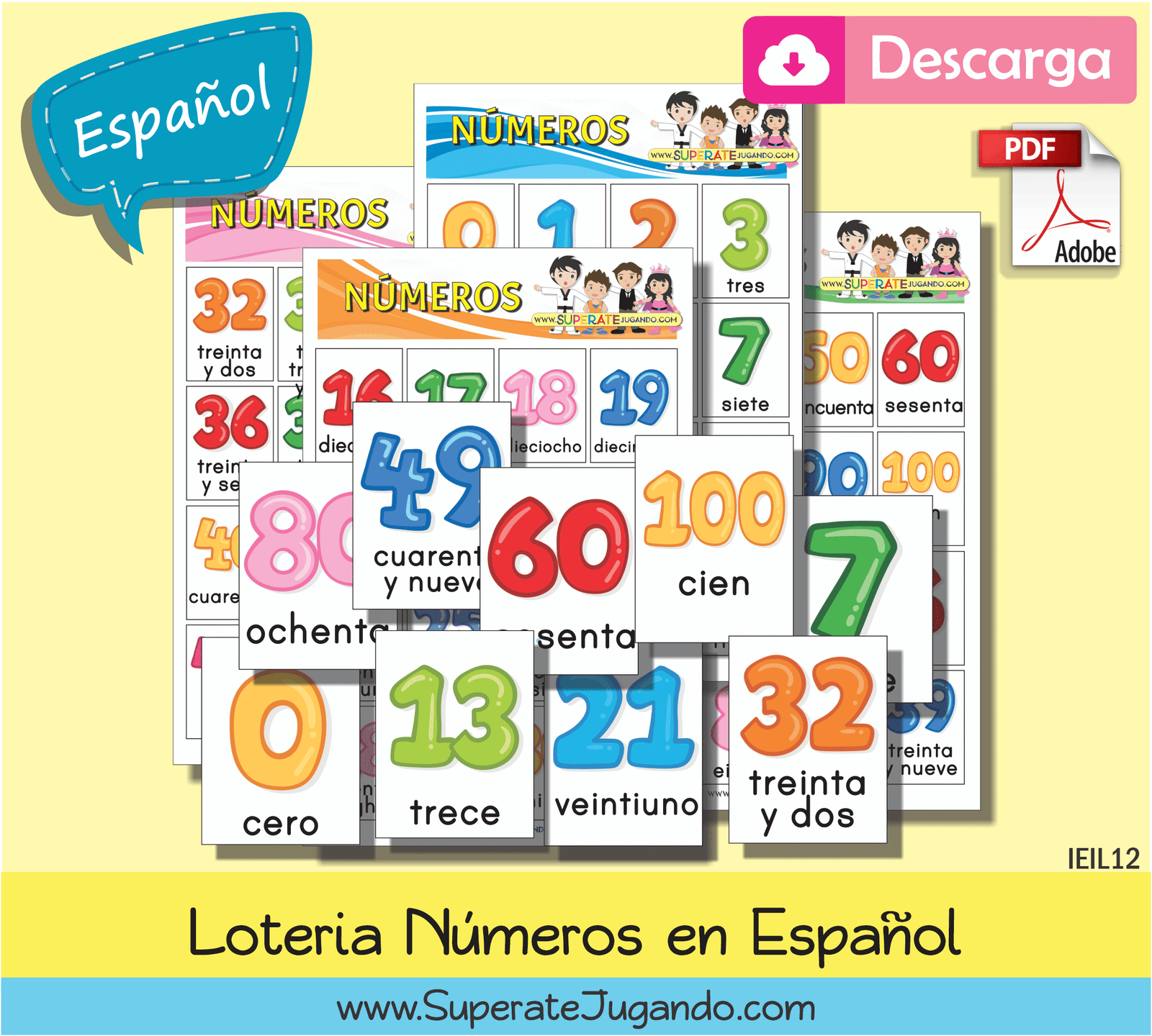 Audio de Números en Español — Escucha, Aprende y Juega