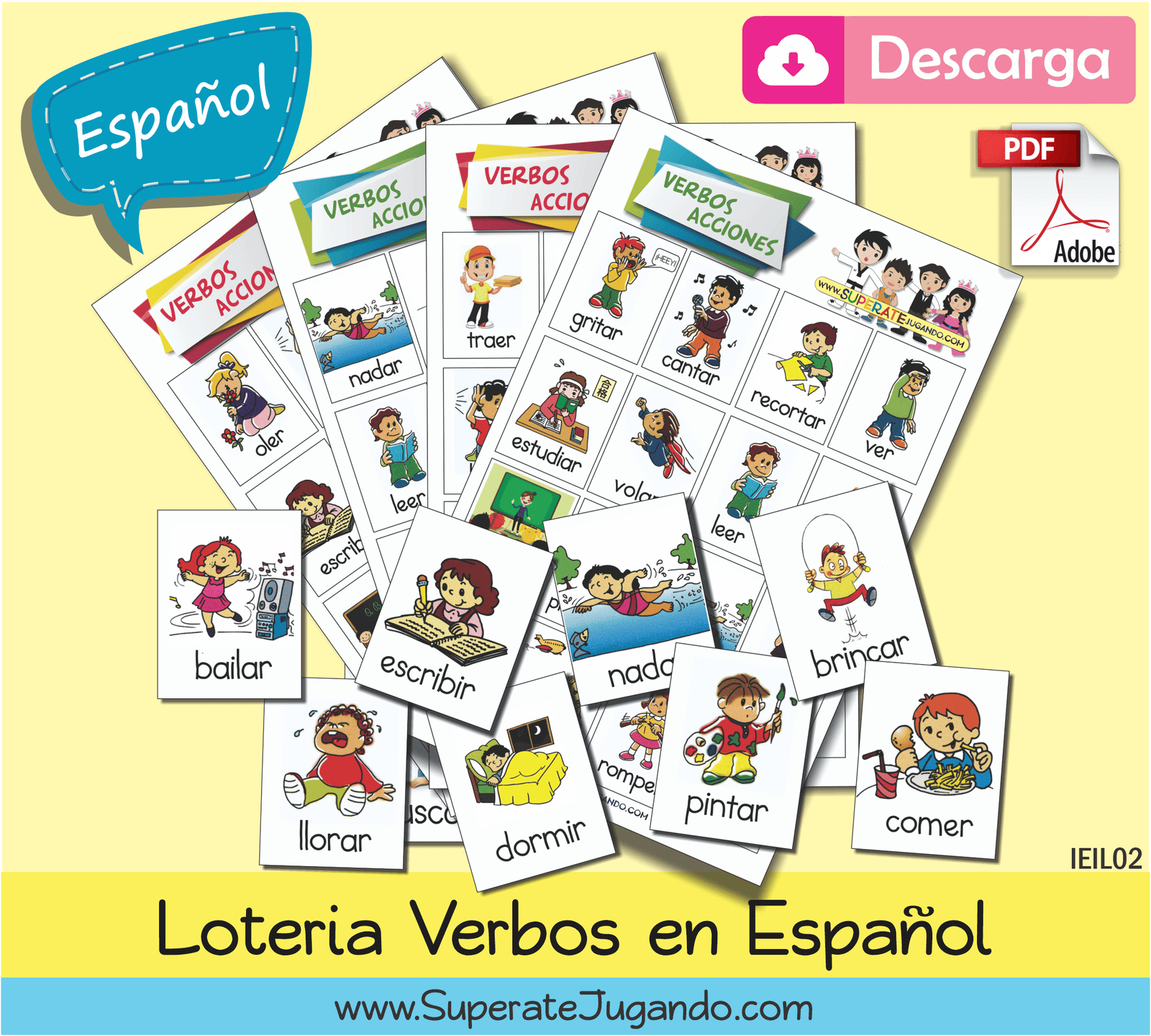 Loterias Verbos en Español