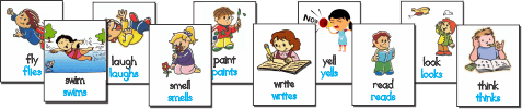 Lotería Verbos Irregulares en inglés - barajas