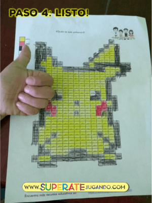 Pixel Pokemon 1 Numeros y Letras Pikachu listo