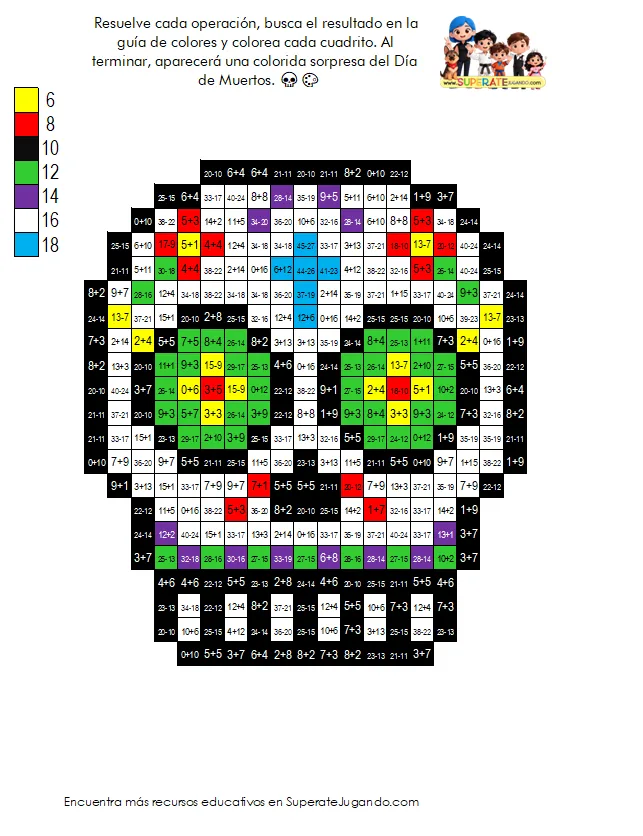 Hoja de Pixeles: calavera