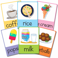 Flashcards-Comida-Ingles