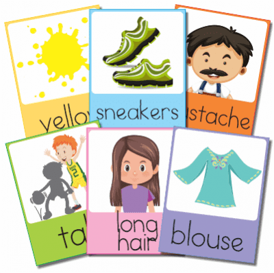 Flashcards-Mi-Apariencia-Ingles
