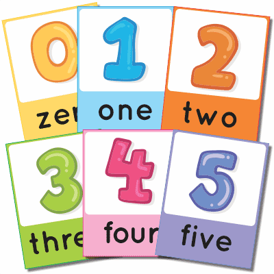 Flashcards-Numeros-Ingles