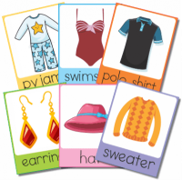 Flashcards-Ropa-y-Accesorios-Ingles