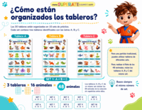 Página del manual con instrucciones para jugar la lotería de animales.