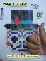 Pixel Día de Muertos - Multiplicaciones y Divisiones