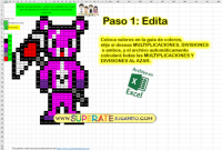 Pixel Fortnite 1 - Multiplicaciones y Divisiones