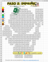 Pixel Personajes Mexicanos 1 - Independencia - Multiplicaciones y Divisiones