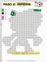 Pixel Jovenes Titanes 1 - Tablas de Multiplicar