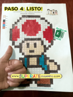 Pixel Mario Bros 2 - Letras, Números y Sílabas