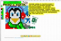 Pixel Navidad 1 - Tablas de Multiplicar