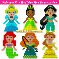 Pixel Princess 1 -  Addition and Subtraction