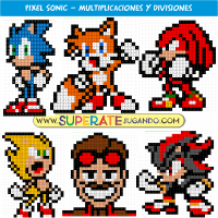 Pixel-Sonic-Multiplicaciones-y-Divisiones