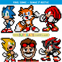 Pixel-Sonic-Sumas-y-Restas