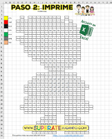 Pixel Jóvenes Titanes - Letras y Números