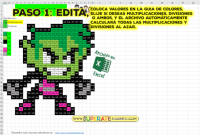 Pixel Jovenes Titanes - Multiplicaciones y Divisiones