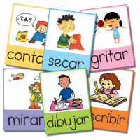 Flashcards Verbos Aprender Español