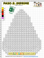 Pixel Comida Kawaii - Letras y Números