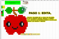 Pixel Comida Kawaii - Sumas y Restas