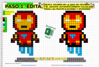 Pixel Heroes 1 - Avengers - Multiplicaciones y Divisiones