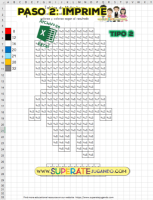 Pixel Heroes 1 - AVENGERS - Tablas de Multiplicar
