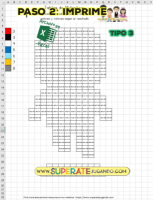Pixel Heroes 1 - AVENGERS - Tablas de Multiplicar