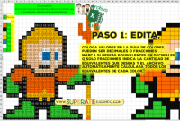 Pixel Super Heroes - Liga de la Justicia - Fracciones y Decimales