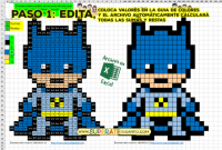 Pixel Héroes 2 - Liga de la Justicia - Sumas y Restas