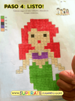 Pixel Princesas 1 - Disney - Multiplicaciones y Divisiones
