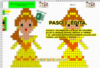 Pixel Princesas 1 - Disney - Sumas y Restas