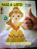 Pixel Princesas 1 - Disney - Sumas y Restas