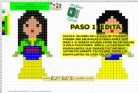 Pixel Princesas 2 - Fracciones y Decimales