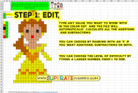 Pixel Princess 1 -  Addition and Subtraction