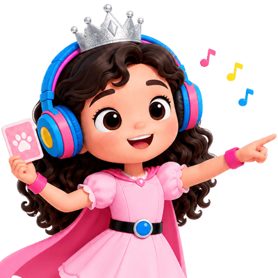 Luna invita a practicar los animales en inglés